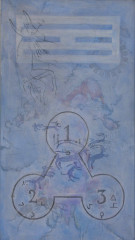 19. Schism, mixed media, canvas, 115 x 85 cm, 2010-2011, private collection